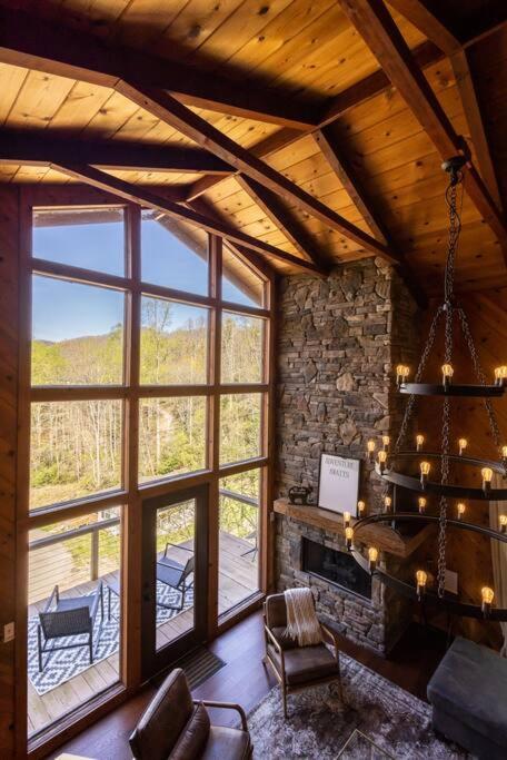 Family Cabin Near Smoky Mtn Entrance Nantahala Robbinsville Exterior foto